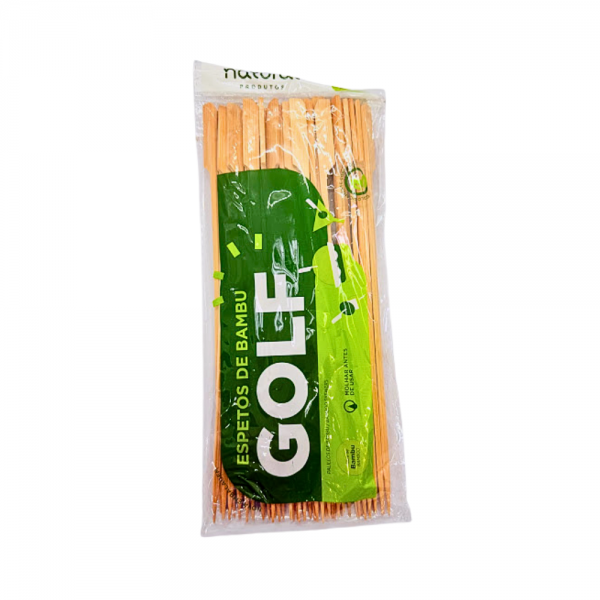 Espeto de bambu Golf 25cm para hambúrguer Inoven