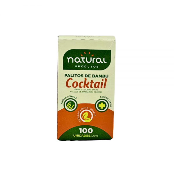 Palito de bambu Cocktail 6cm