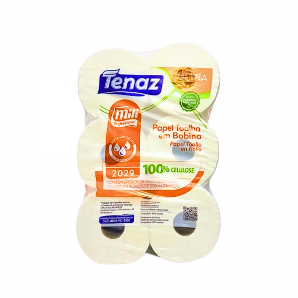 Papel toalha em bobina Mili Tenaz Ultra
