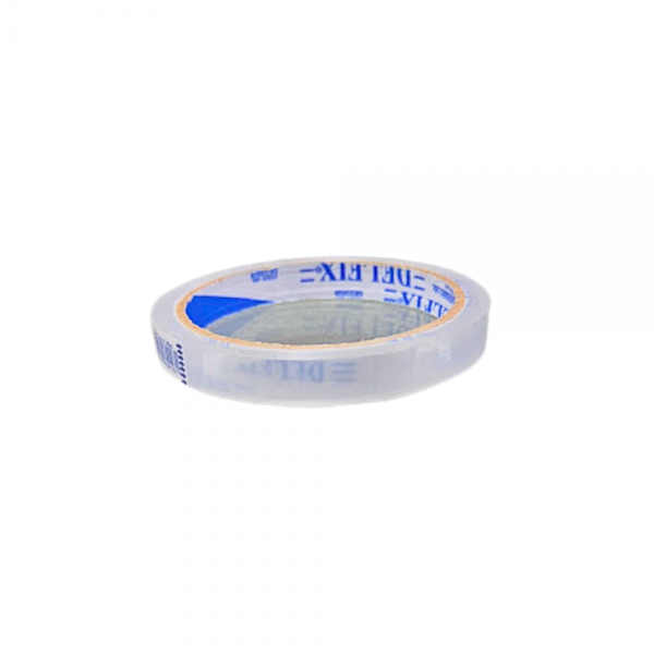 Fita adesiva acrílica transparente 12mm x 40mts