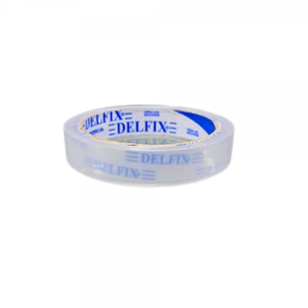 Fita adesiva acrílica transparente 18mm x 50mts