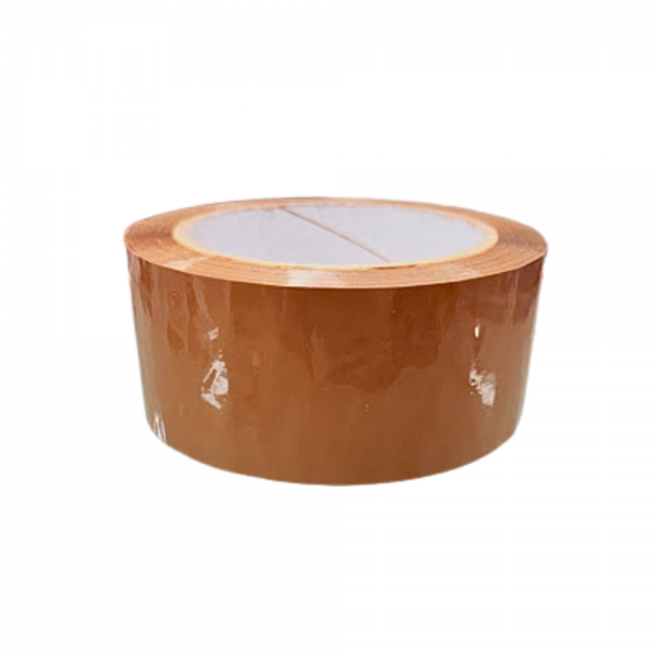 Fita adesiva acrílica marrom 48mm x 92mts