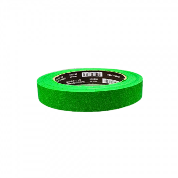Fita crepe automotiva verde 18mm x 40mts Delfix