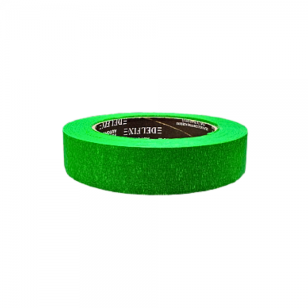 Fita crepe automotiva verde 25mm x 40mts Delfix