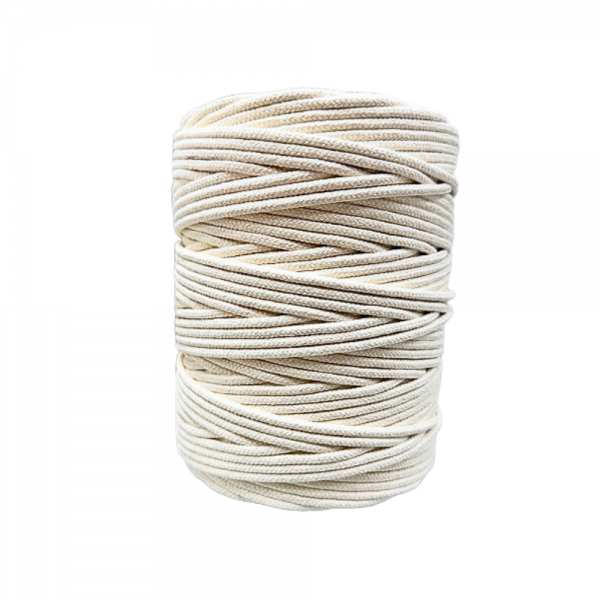 Corda de algodão cru 5mm