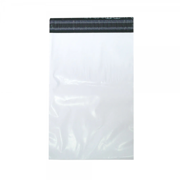 Envelope plástico de segurança branco