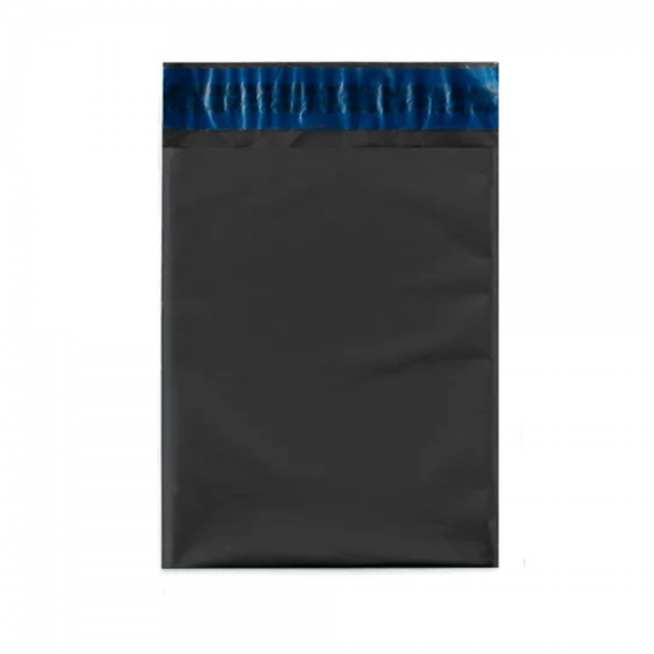 Envelope plástico de segurança preto