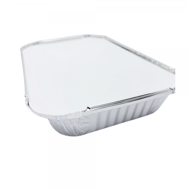 Bandeja de alumínio 1500ml com tampa cartão Wyda