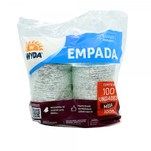 Forma de alumínio para empada 100ml