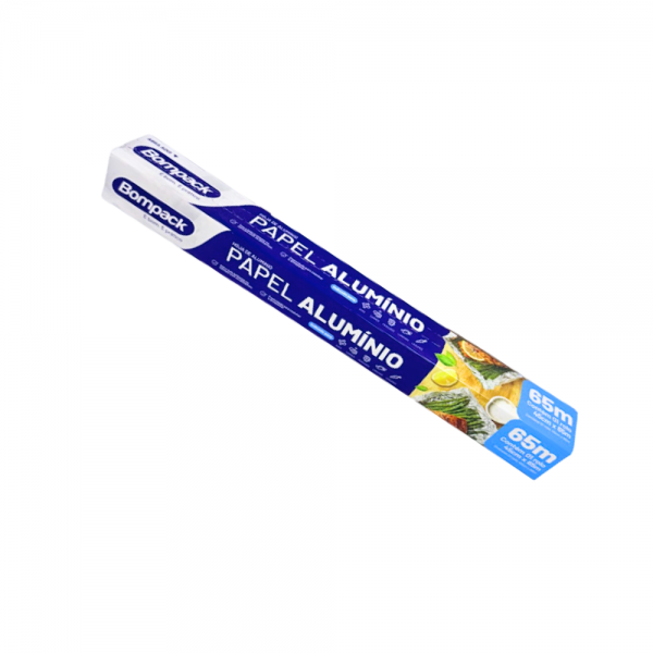 Papel alumínio 45cm x 65mts