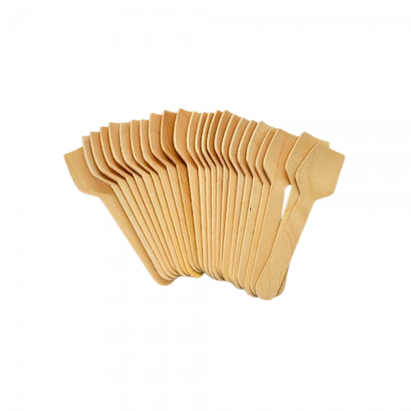 Mini colher de madeira reflorestada 9,5cm FNS