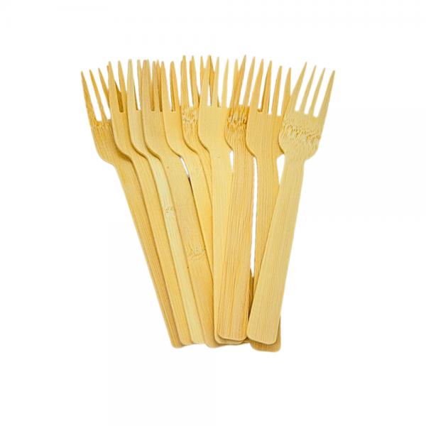 Garfo de fibra de bambu 17cm