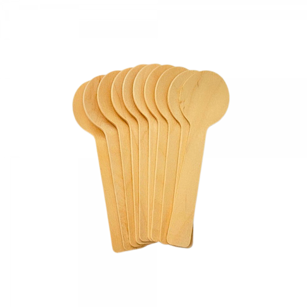 Mini colher de madeira 10cm Tuut