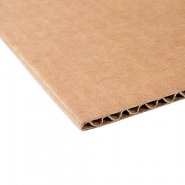 Chapa de papelão onda simples 1x1mt