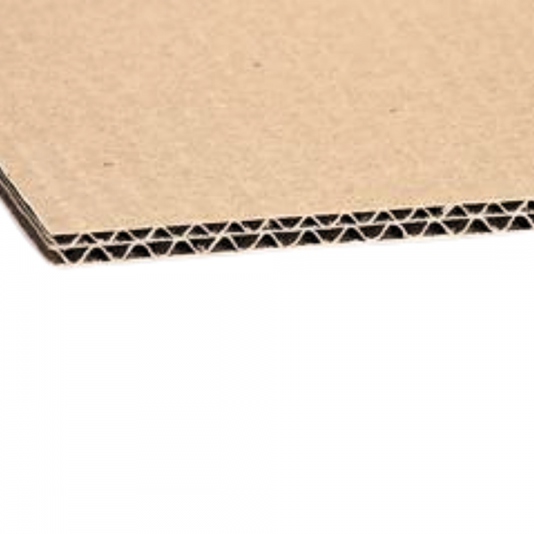 Chapa de papelão onda dupla 1x1mt