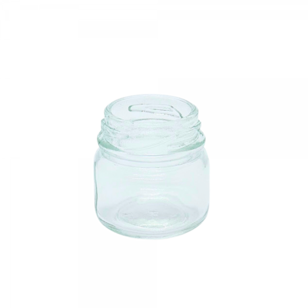 Pote de vidro 40ml redondo