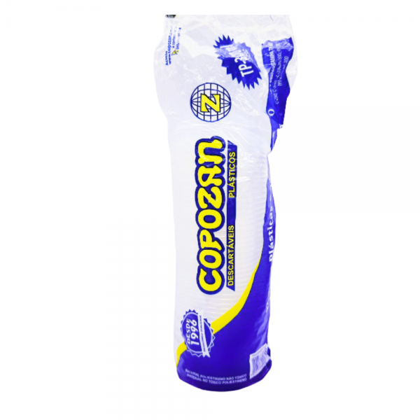 Tampa para copo plástico 300ml Copozan