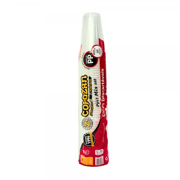 Copo plástico PP 440ml Copozan