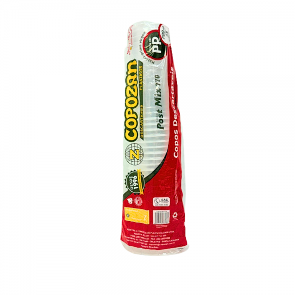 Copo plástico PP 770ml Copozan