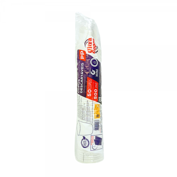 Copo plástico PP 500ml Ultra