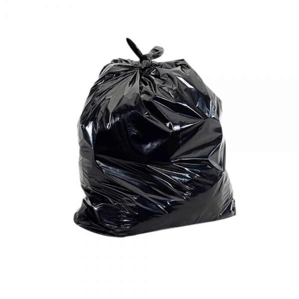 Saco de lixo preto reforçado