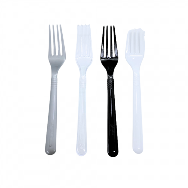 Garfo forte para refeição Strawplast