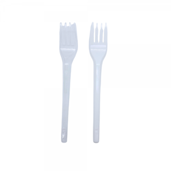 Garfo plástico para refeição Strawplast