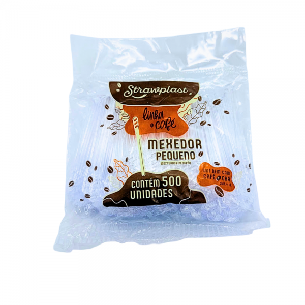 Mexedor plástico pequeno 7,5cm Strawplast