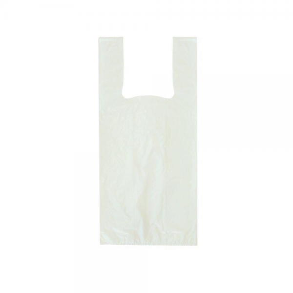 Sacola plástica alça camiseta virgem light