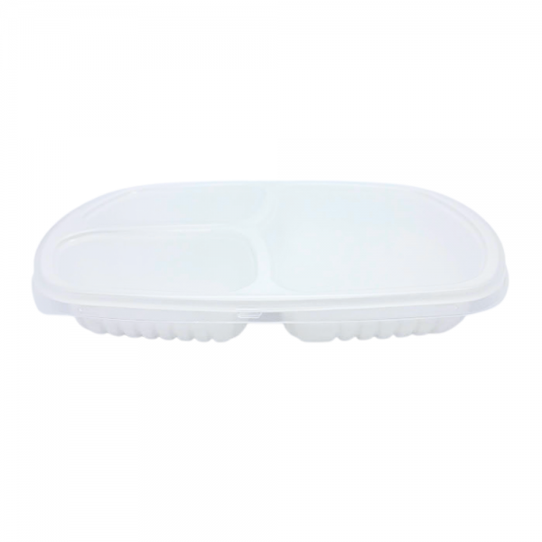 Bandeja refeição com 3 divisórias G-331 850ml