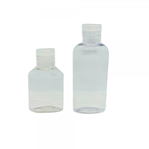 Frasco Plástico com Tampa Flip Top – 35ml, 60ml e 100ml